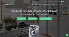 Desktop Screenshot of culvercityappliancerepair.net